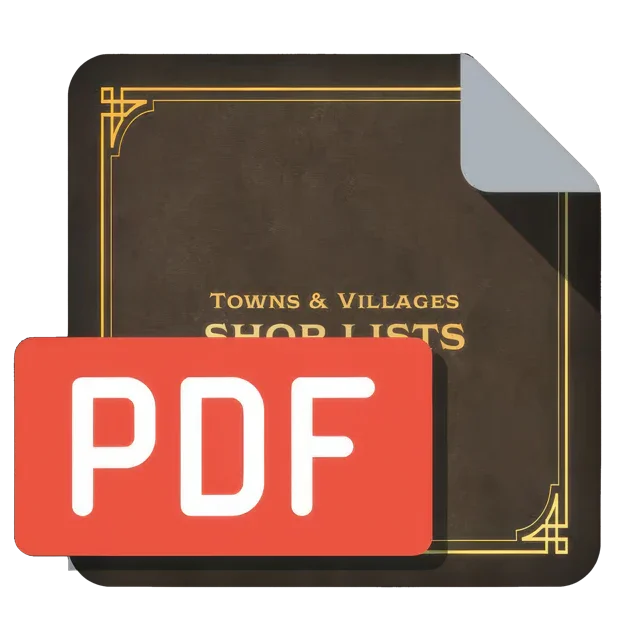 PDF: Worlds at a Glance: Shop Cards