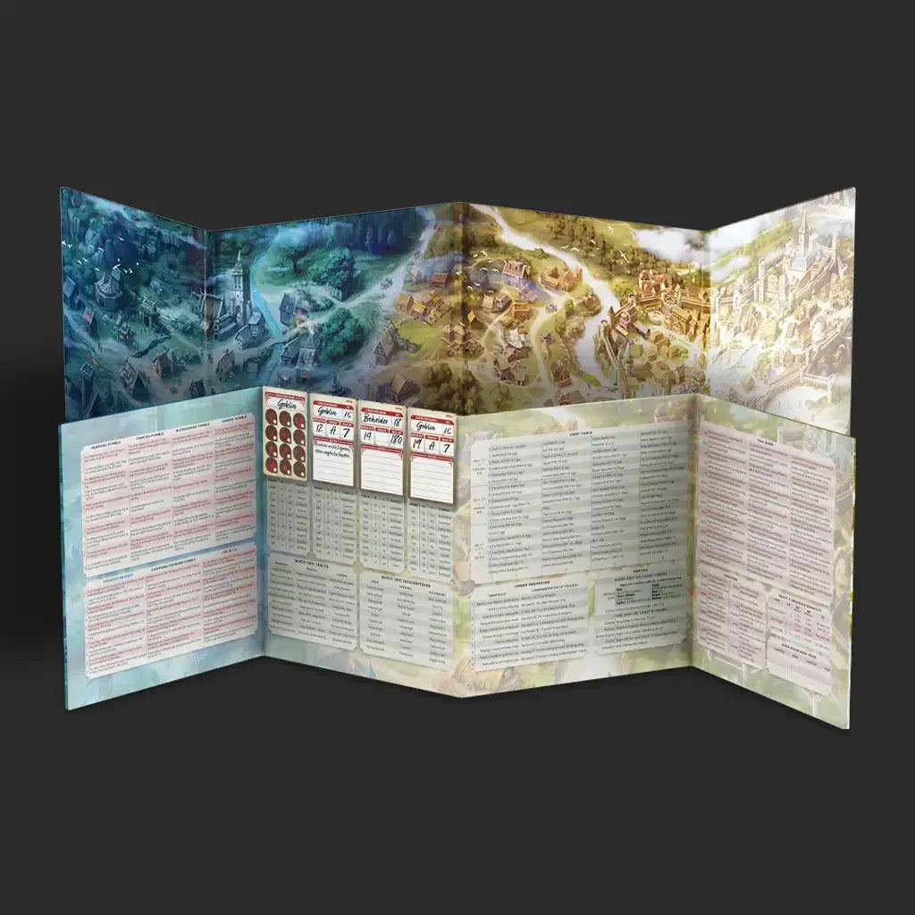 Dm Screen Layout The most useful Dungeon Master Screen | GMW – Game Master Worlds