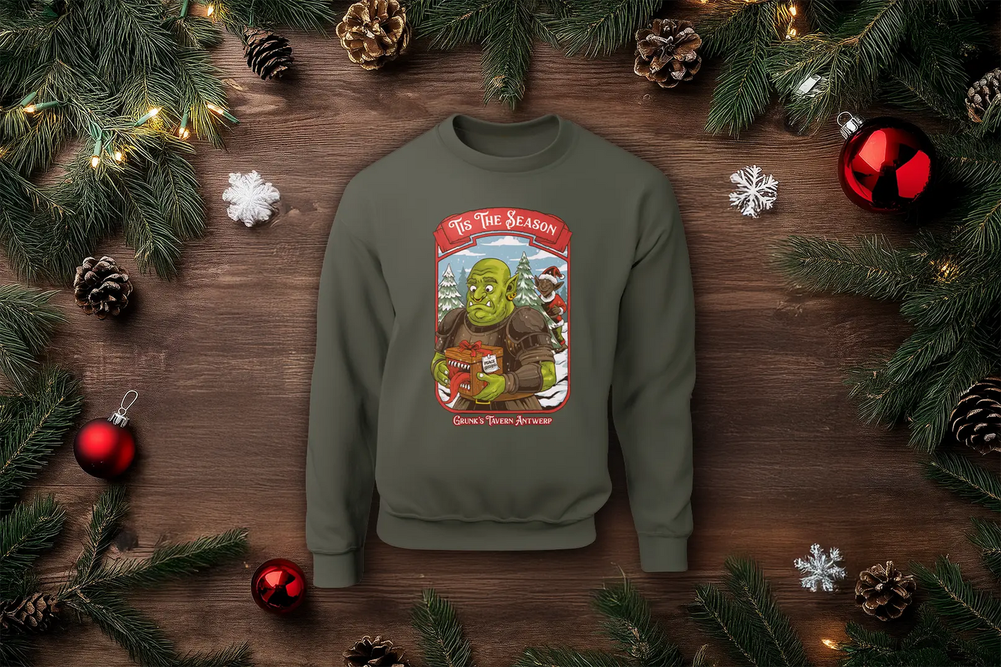 Tis the Season - Grunk's Tavern Xmas Sweater