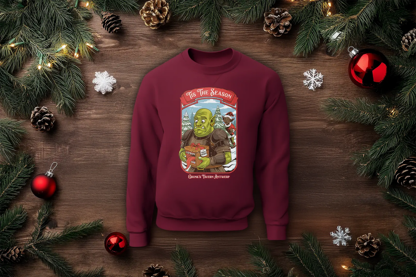 Tis the Season - Grunk's Tavern Xmas Sweater