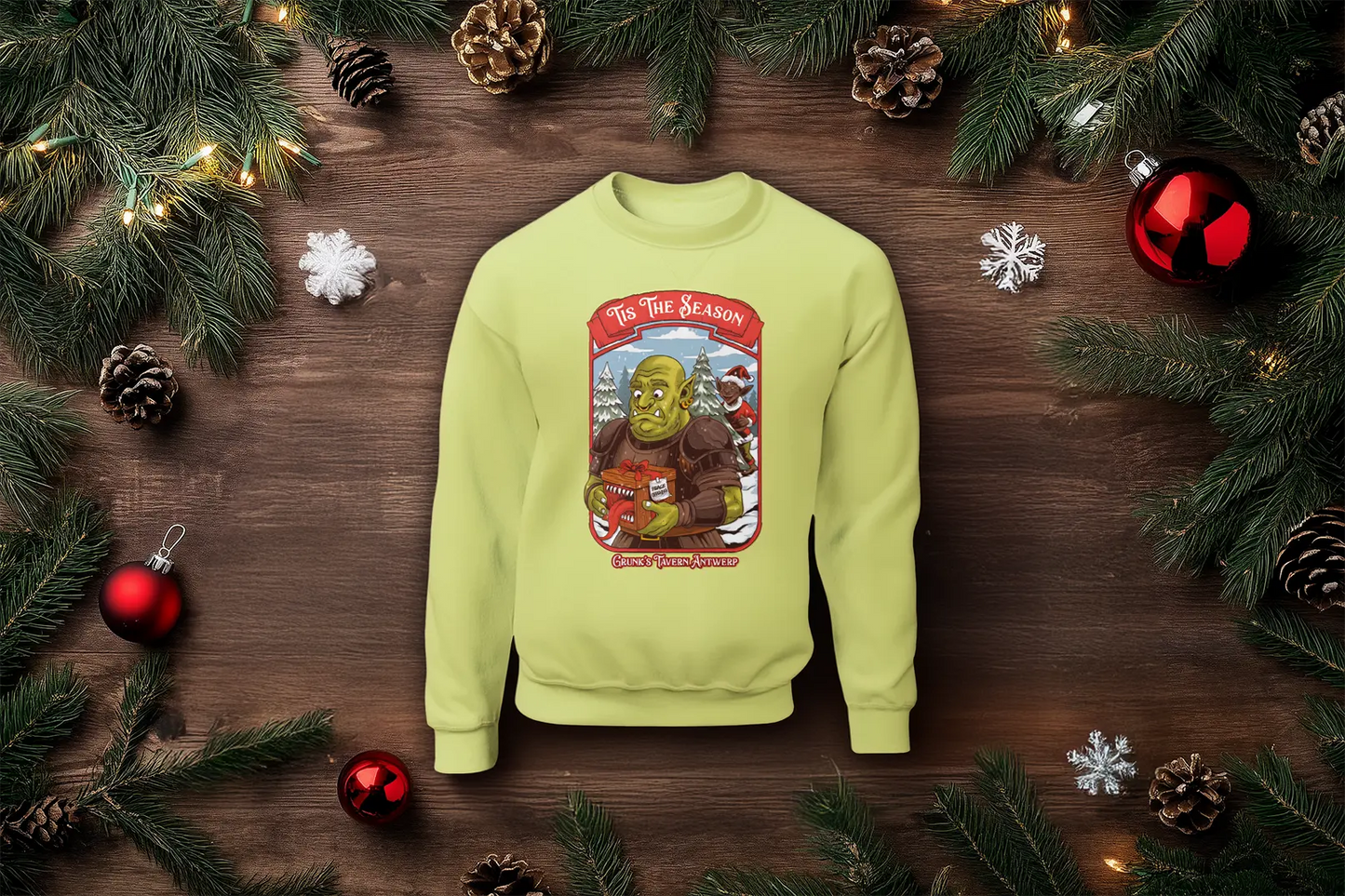 Tis the Season - Grunk's Tavern Xmas Sweater